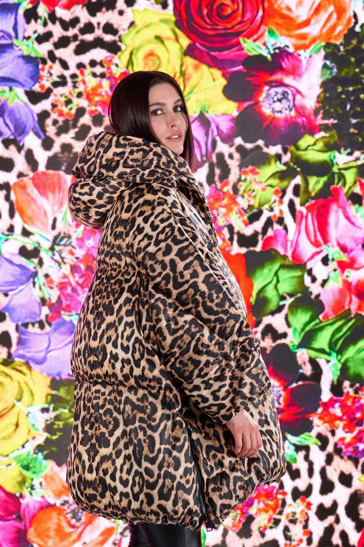 Flo &amp; Clo Parka Viktoria Leopard