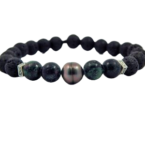 Pulsera Unisex Stone-perla Tahiti