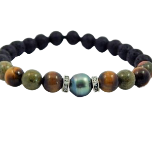 Pulsera Unisex Stone-perla Tahiti