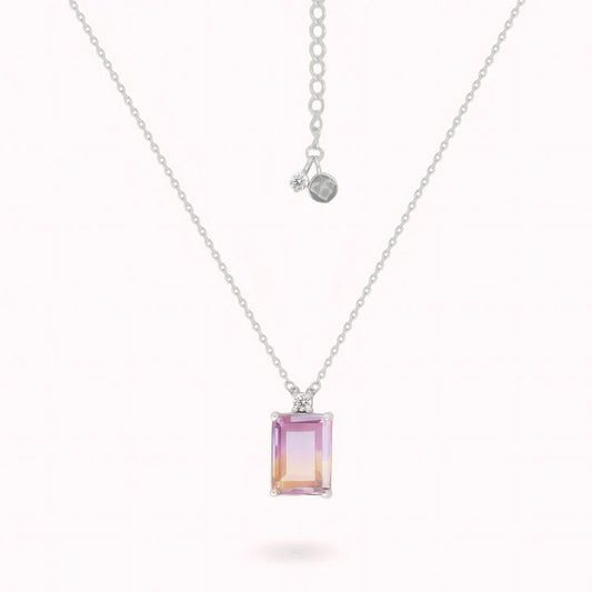 Cosita Bella lepokoa - Ametrine eta Swarovski bikolorekoak 